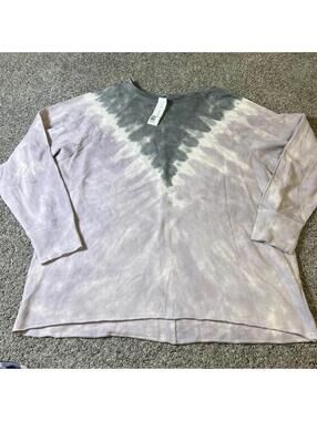 Easel Ash Violet Tie-Dye Sweatshirt size Small NWT